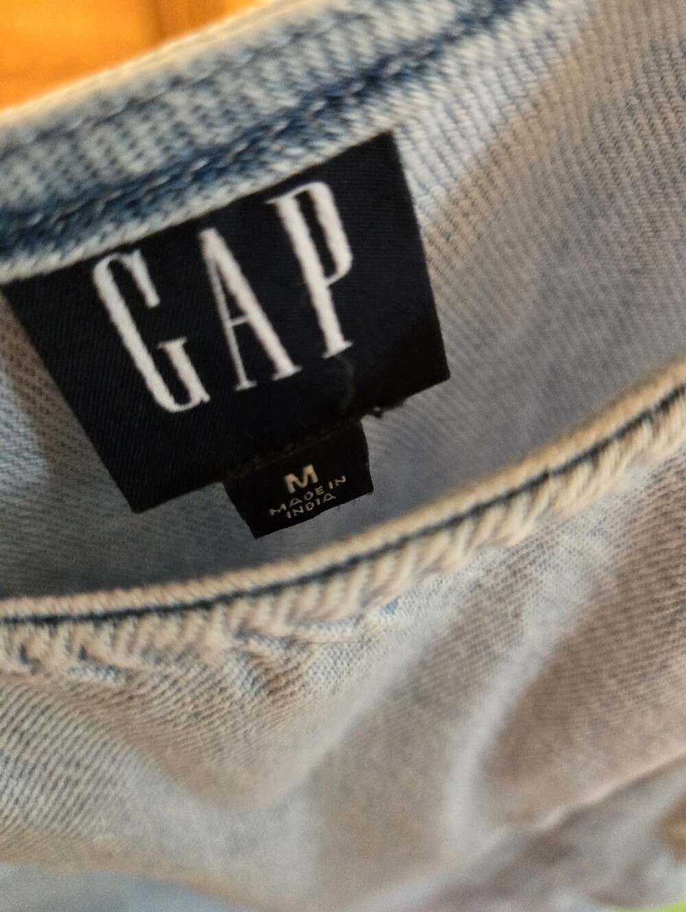 GAP Light Blue Denim Tank Dress - M - Picture 4 of 5